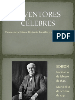 INVENTORES CÉLEBRES