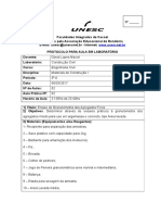 Protocolo Uso Laboratório - 02 - Materiais de Construção i - 5a - 06-03-17