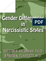 Gender Differences in Narcissistic Styles PDF