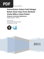 Download Pemanfaatan Sekam Padi Sebagai Bahan Dasar Kayu Press Berbasis Usaha Mikro Untuk Petani by Diman Aditya Kardi SN341727354 doc pdf