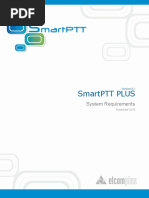 SmartPTT PLUS System Requirements