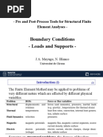 Pre and Post Processing, Boundary Conditions