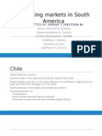 Emerging Markets in South America: Submitted By: Group 7 (Section B)