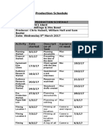 3 7 Production Schedual