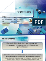 DESTRUKSI