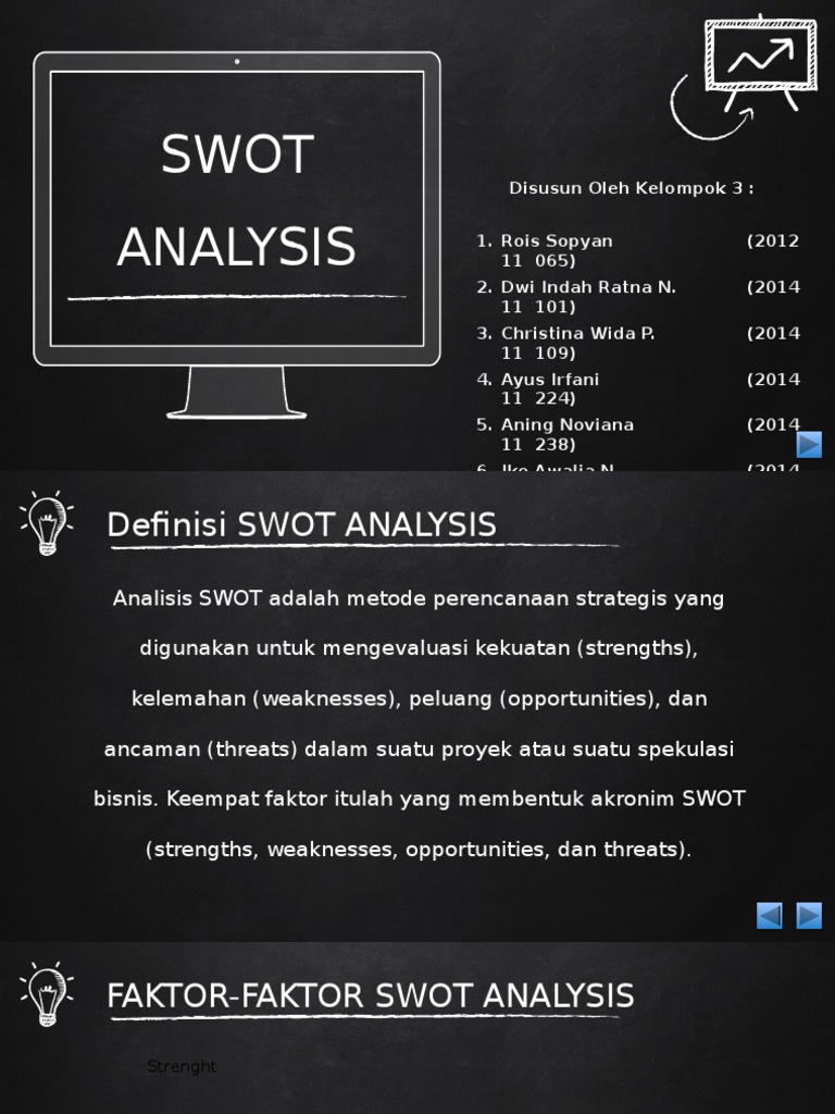 Ppt Swot Analysis