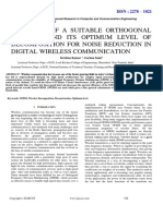 10 - Selection of A Suitable Orthogonal