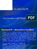 Recorduri in Calcul Lui PI