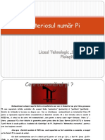 Misteriosul Numar Pi