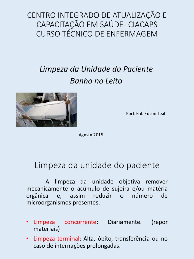 Perguntas E Respostas Sobre Banho No Leito