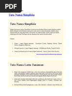 Download Tata Nama Simplisia by DwiNovia SN341747570 doc pdf