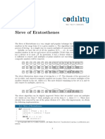 11.1: Sieve of Eratosthenes