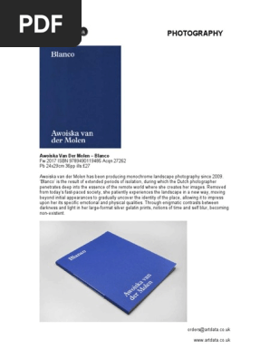 アート・デザイン・音楽 Awoiska Van Der Molen Blanco Awoiska Van Der Molen: Blanco Photography | PDF