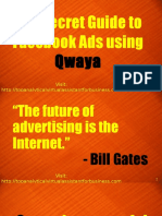 The Secret Guide To Facebook Ads Using Qwaya