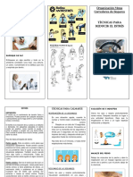 Tríptico Técnicas para Reducir El Estrés