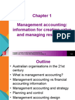 Management Accounting: Information For Creating Value and Managing Resources