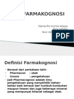 FARMAKOGNOSI