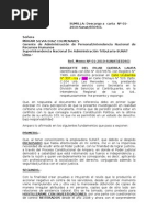 Memo Llamada Atencion