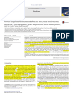 2 Forward Lunge Knee Biomechanics Before and After Partial Meniscectomy