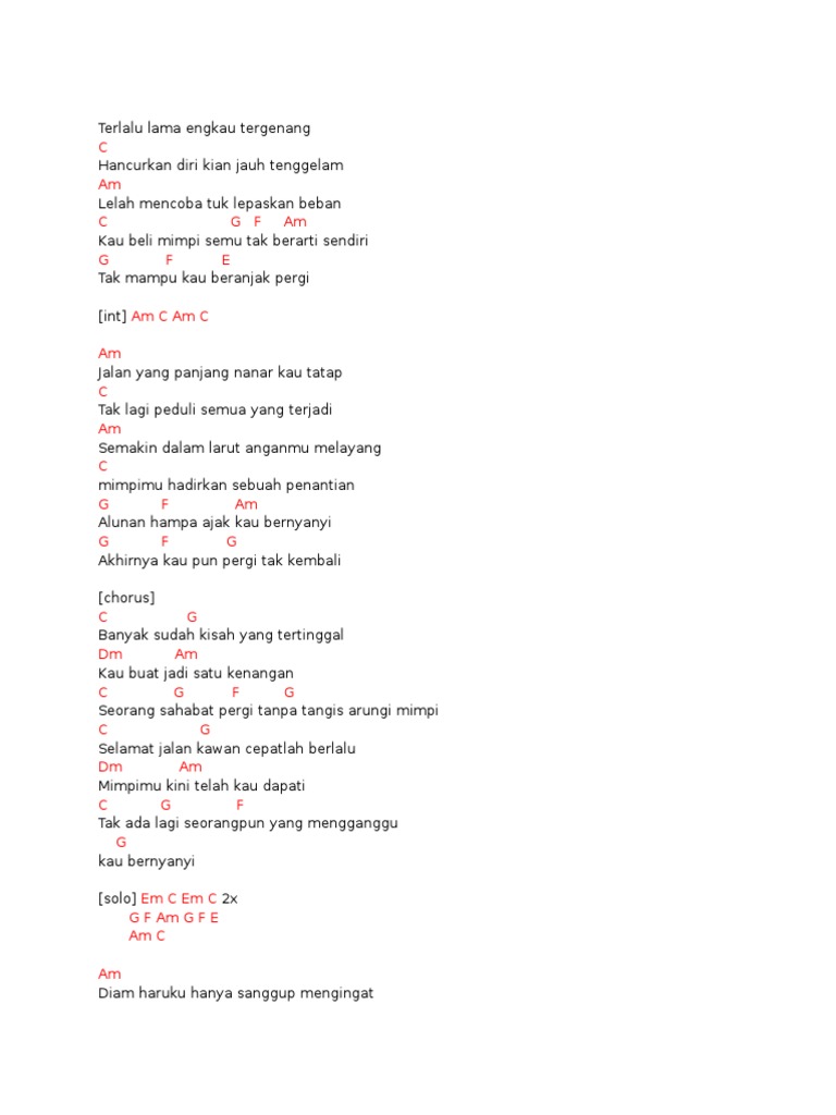 Chord Tipex Pdf