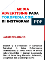 Social Media Advertising Pada Tokopedia