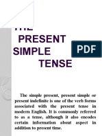 The Present Simple Tense