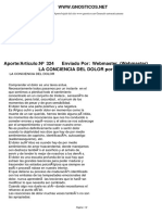 La Conciencia Del Dolor PDF