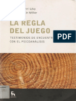 La Regla Del Juego (Bernard-Henri Lévy & Jacques-Alain Miller) PDF