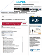 Eplan Crear MACRO Con Objeto Contenedor - InfoPLC