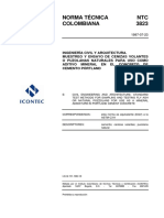 NTC 3823 Muestreo y Ensayo de Cenizas Volantes o Puzolanas Naturales para Uso como Aditivo Mineral en el Concreto de Cemento Pórtland.pdf
