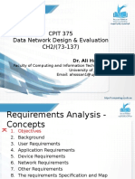 Network Requirements Analysis - Concepts