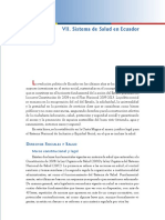 Sistema de Salud en Ecuador Epidemiologia