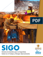Sistema de Gestión para La SST y Riesgos Operacionales (SIGO)