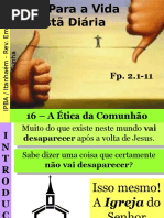 16 - A Ética Da Comunhão