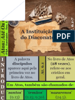 13 - A Instituição Do Diaconato