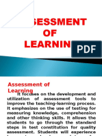 A - Principles of Assessment