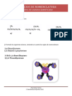 Ejercicios de Nomenclatura de Alcanos