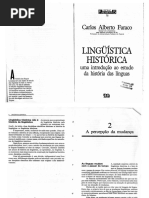 FARACO, Carlos Alberto. a Percepção Da Mudança - Linguística Histórica