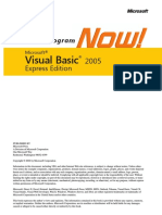 Microsoft Visual Basic 2005 Express Edition - Build a Program Now