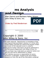 Systems Analysis and Design