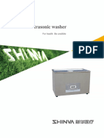 Ultrasonic Washer Brochure
