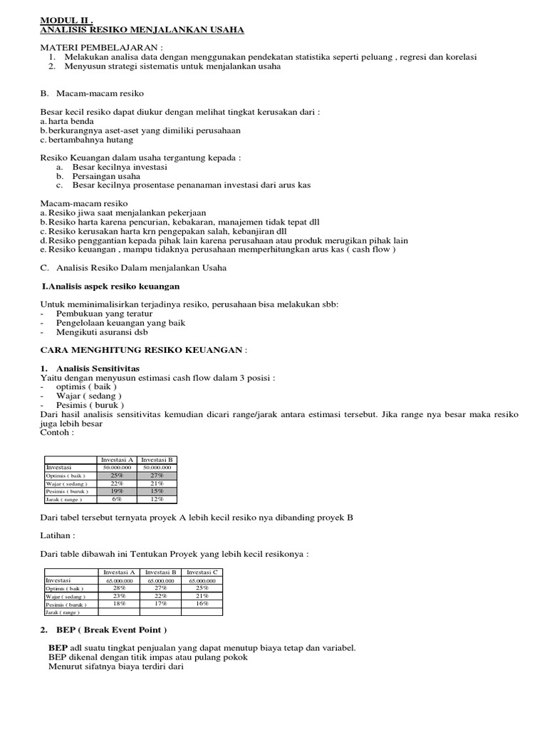 Contoh Soal Npv Pdf