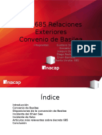 Convenio de Basilea DS 685