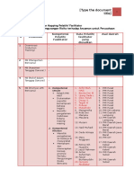 Tabel Kompetensi & Mapping Pelatih-Fasilitator