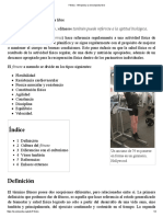 Fitness - Wikipedia, La Enciclopedia Libre PDF