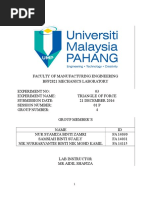 Lab3-Triangle of Force