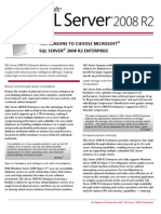 SQL Server 2008 R2 Enterprise Datasheet