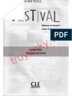 Festival 1 - Corrige Et Transcrip