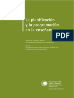 Programación de La Enseñanza