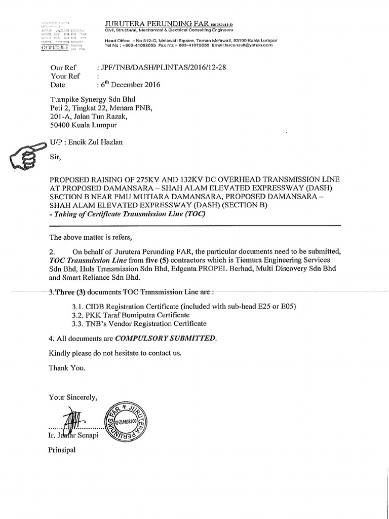 Toc Transmission Line